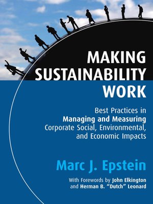 cover image of Making Sustainability Work